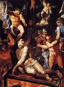 TIBALDI, Pellegrino Martyrdom of St Lawrence oil painting artist